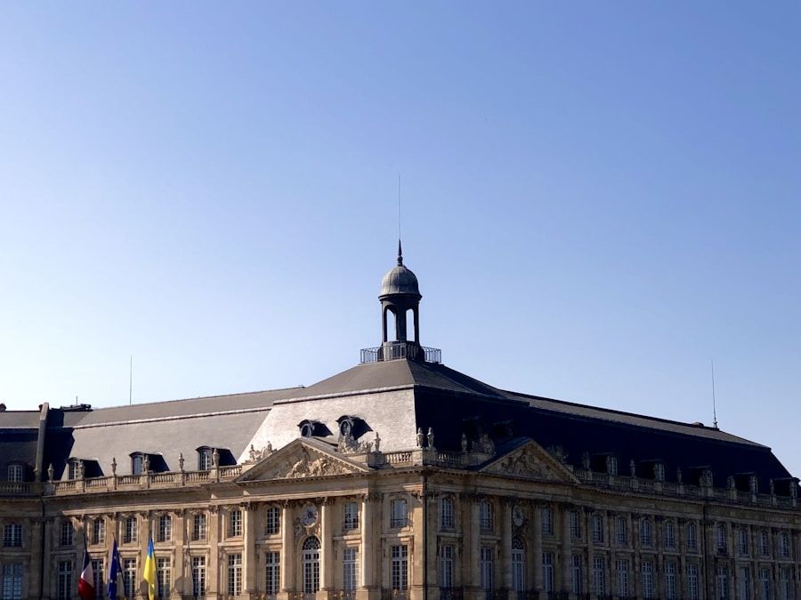 Place de la Bourse à Bordeaux